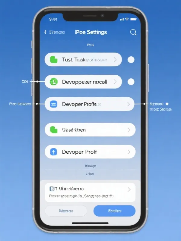 iOS Installation Steps